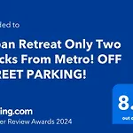 Urban Retreat Basement Studio Only Two Blocks From Metro! Off Street Parking!
