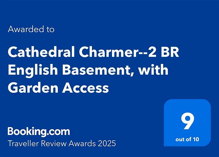 Cathedral Charmer-- 2 Bedroom English Basement, With Garden Access