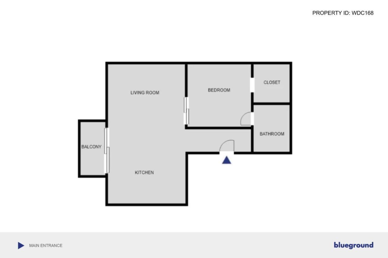 Apartment Mount Vernon 1br W Gym Wd Rooftop Nr Metro Wdc-168
