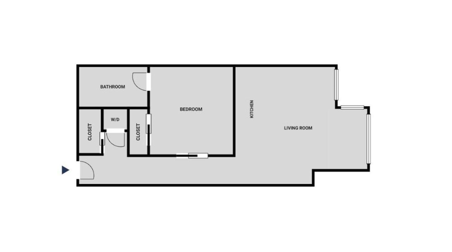H Street 1br W Wd Nr Light Rail Station Wdc-756 *