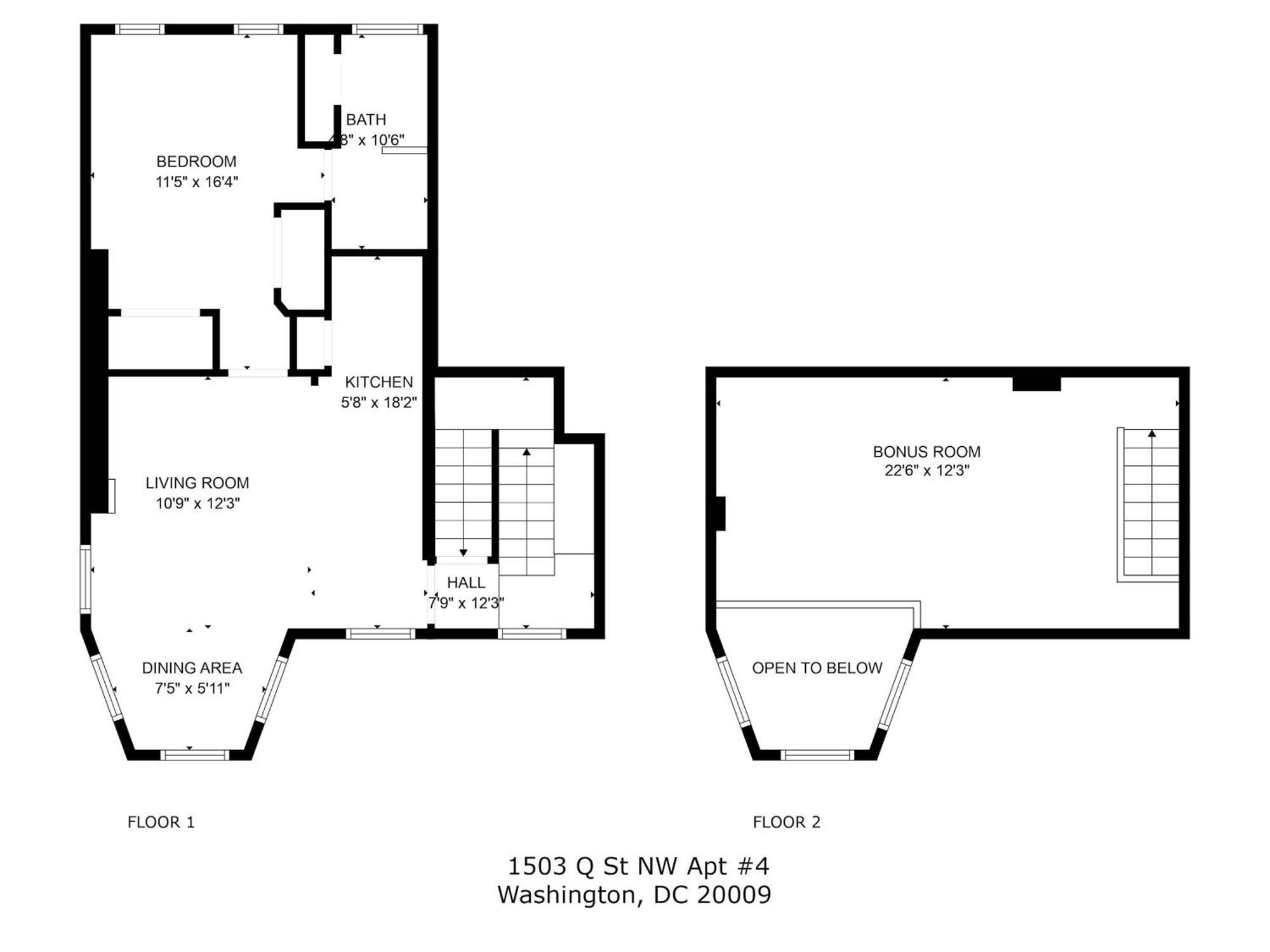 Apartment Chic 1-br Loft Nestled Between Dupont & Logan