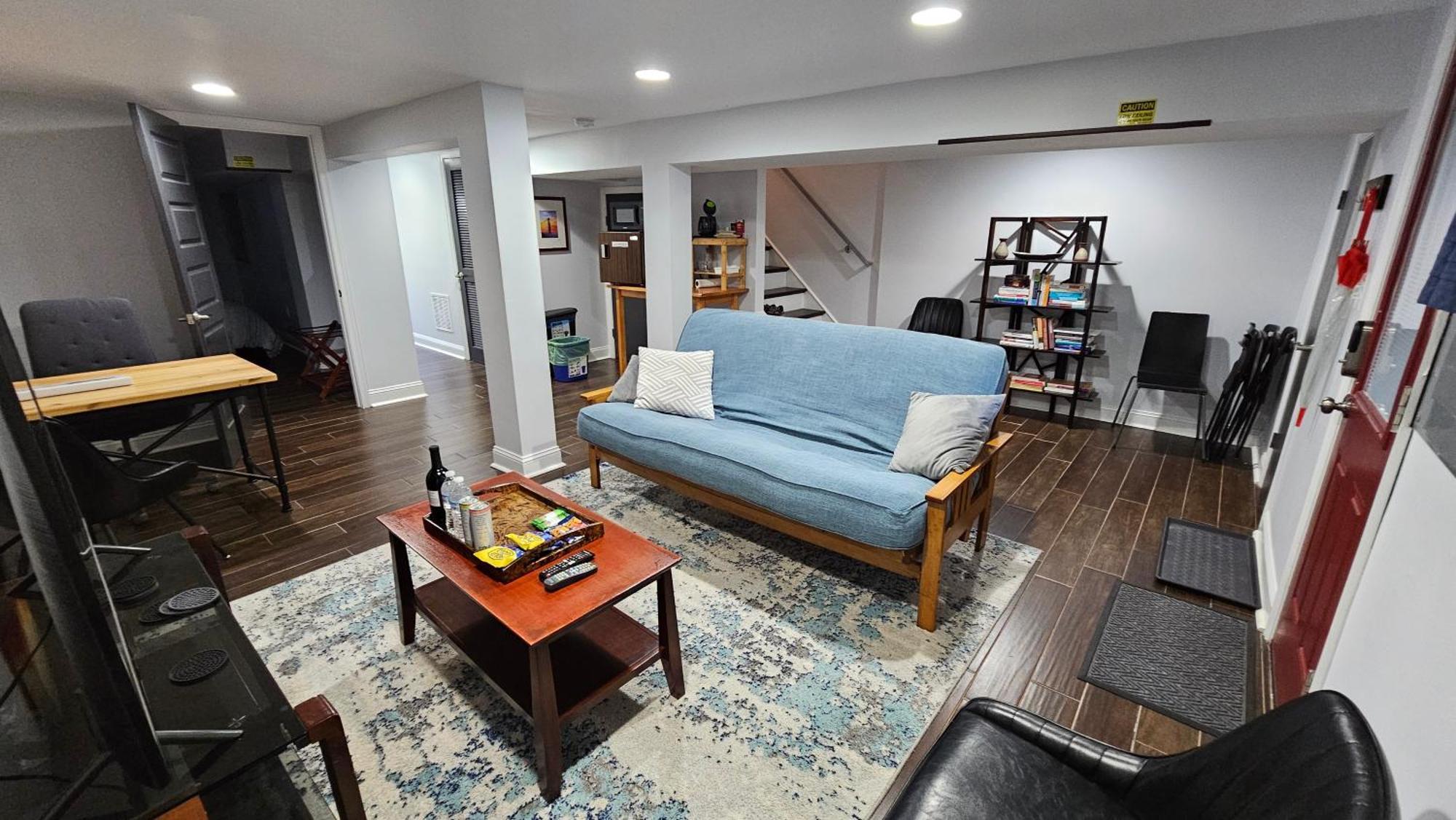 Apartment English Basement Suite: Metro-adjacent Petworth Retreat With Parking Washington