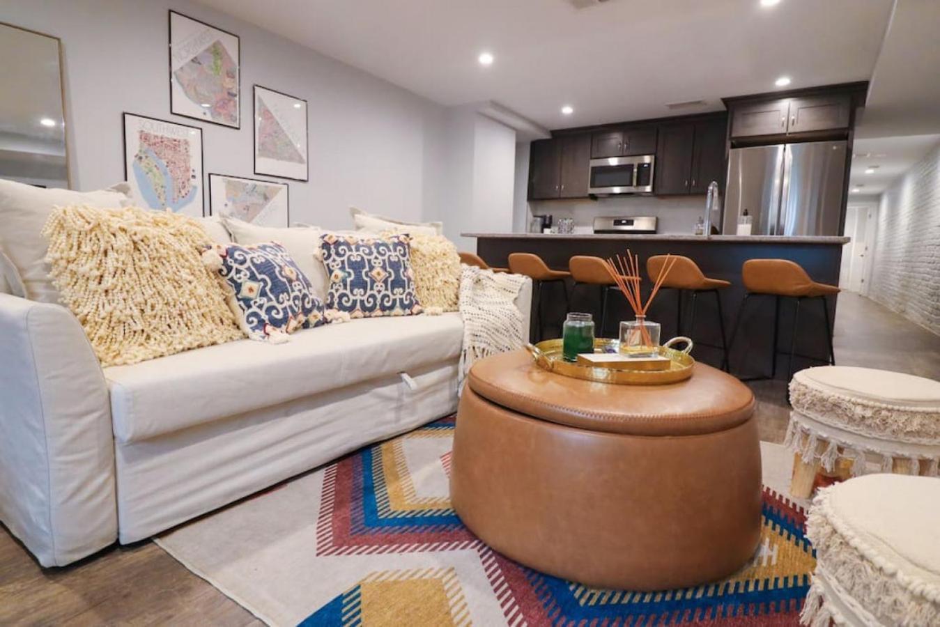 Basement In Renovated 110 Yo Row Washington