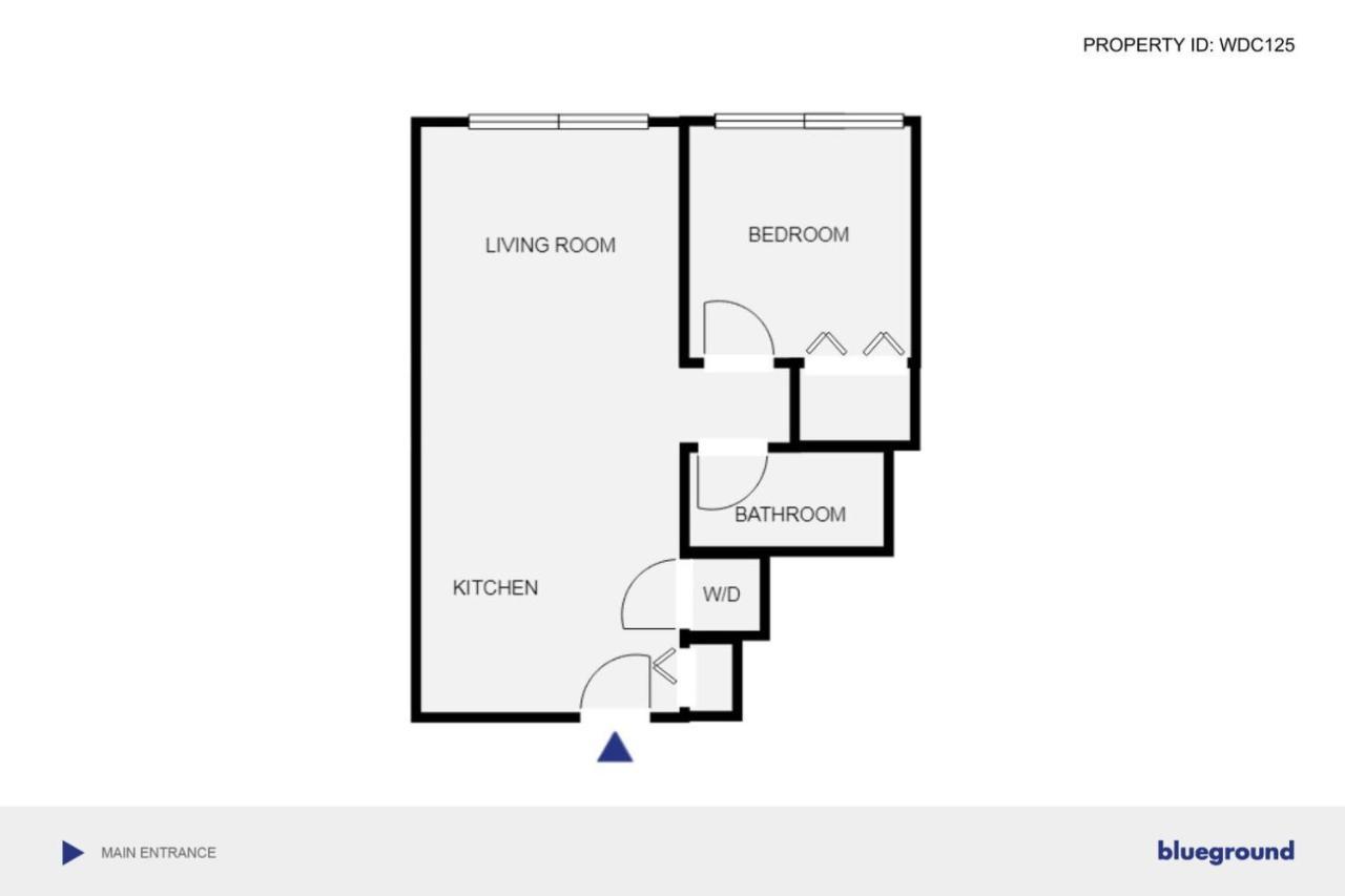 Apartment Navy Yard 1br W Wd Gym Doorman Nr Metro Wdc-125 *