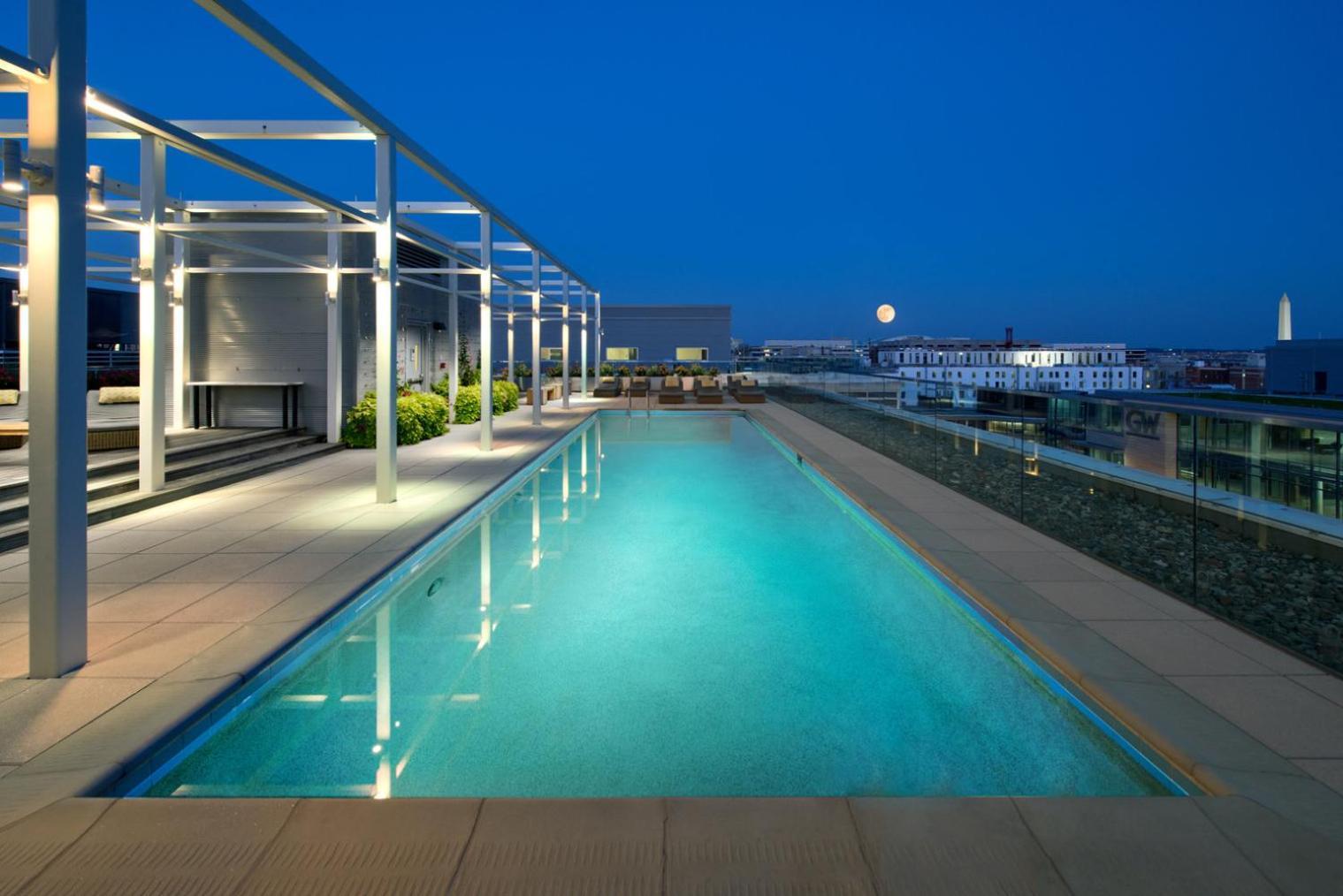 Apartment Foggy Bottom 1br W Wd Pool Gym Nr Georgetown Wdc-658